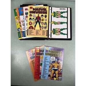 Official Handbook of the Marvel Universe Volume 1 2 3 4 5 6 7 14 16 18 & Binders